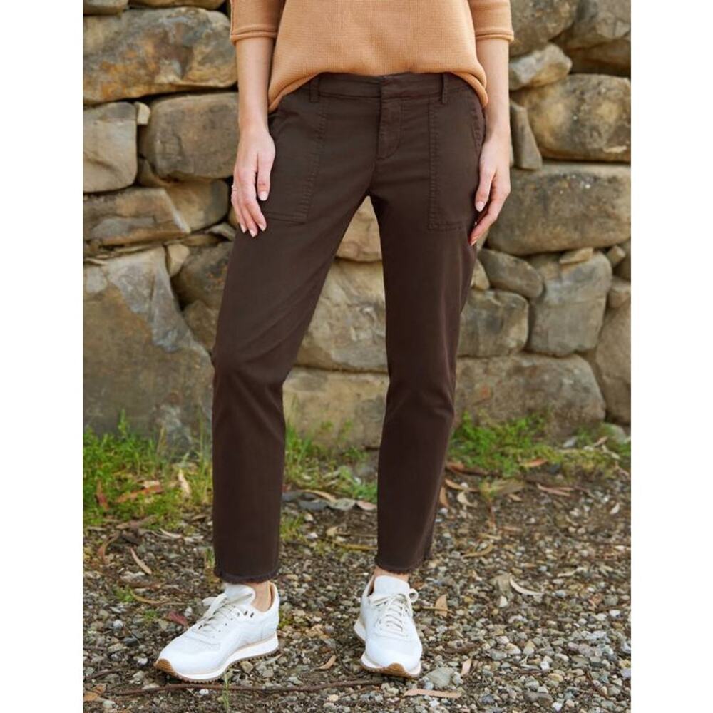 Frank & Eileen Blackrock Utility Pants in Coffee 8